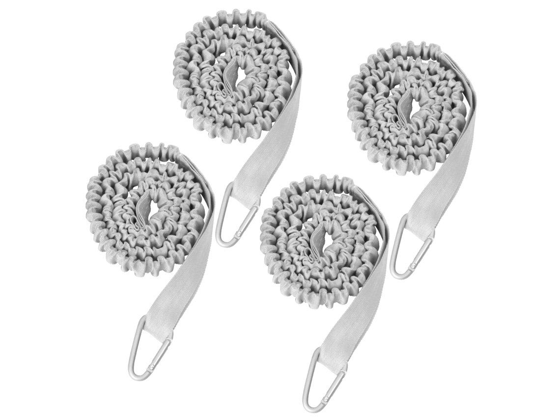 Pack de 4 Cintos de Remo Kayak com Elástico para Canoagem S/MARCA