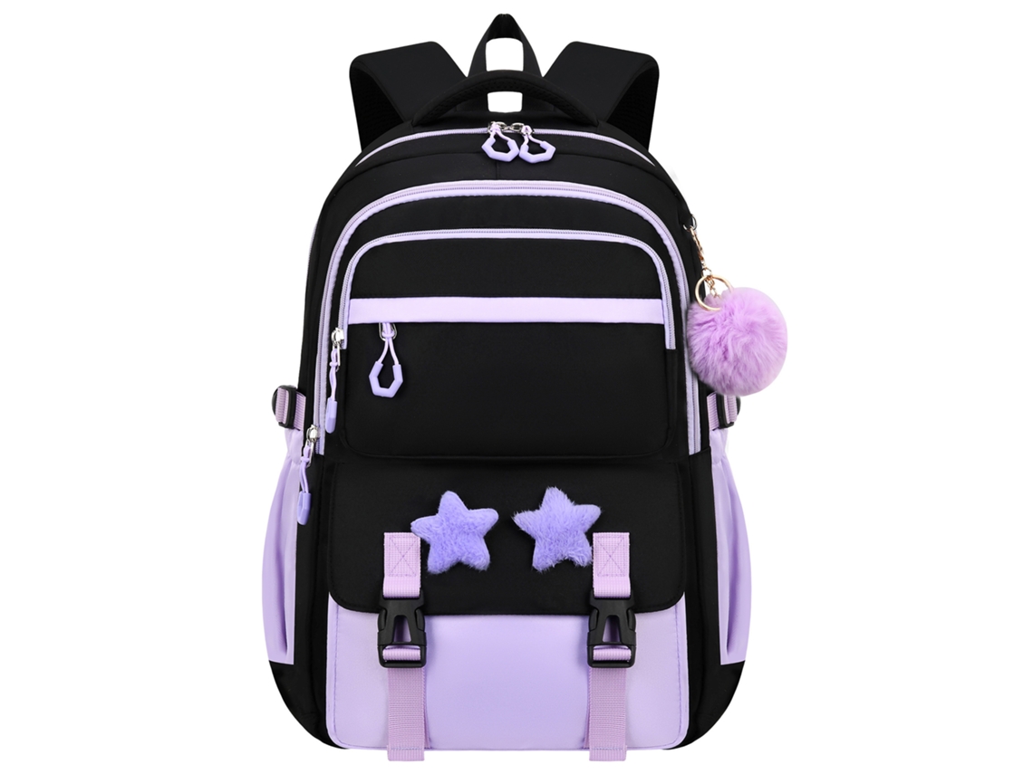 Mochila Escolar Grande De Menina CUICH (roxa)