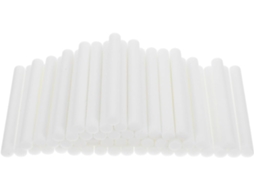 Refil De Algodão Com Dupla Proteção, Comprimento Ajustável, 50 Cm, Filtro Branco.