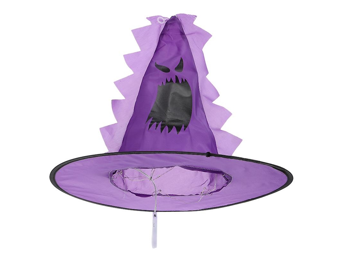 1Pcs Chapéu de Bruxa Luminoso para Presentes de Halloween ALLINLESS