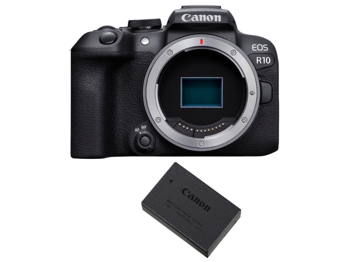 Eos R10 + 1 Canon Lp e17 + Ebook “20 Dicas para Fotos Que Impressionam” CANON