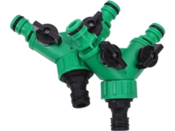 Conector Rápido Em Y Para Mangueira De Jardim (2 Peças) – Adaptador