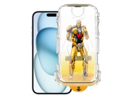 Película Ecrã Iphone 15 Vidro Temperado Antirrisco
