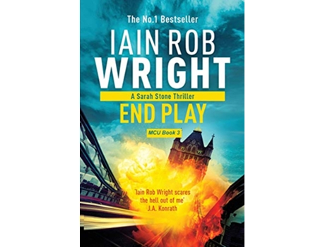 Livro End Play Major Crimes Unit Book 3 LARGE PRINT 3 de Iain Rob Wright (Inglês)