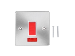 Painel De Interruptor Laxiscreed Dual 45a Com Entrada E Saída Para Ar Condicionado