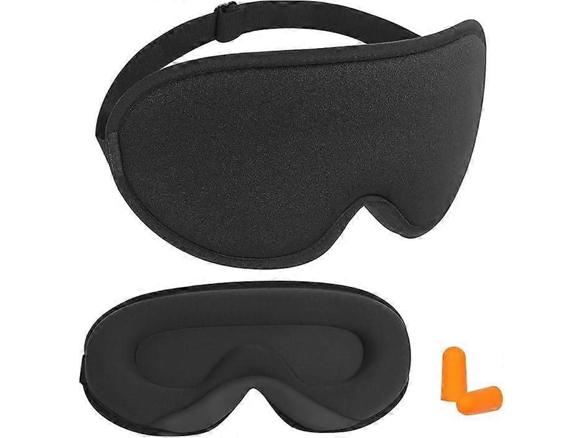 Máscara De Dormir Com Contorno 3d, Máscara Para Os Olhos Com Bloqueio De 99% Da Luz, Máscara Para Os Olhos Com Pressão Zero Nos Olhos, Para Homen