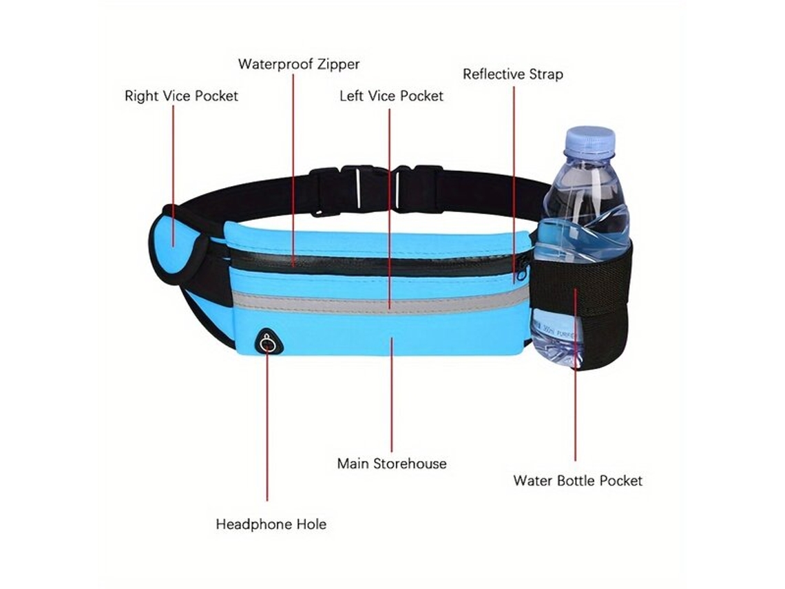 Vayotoycinto Esportivo Universal Com Suporte Para Garrafas Pickify