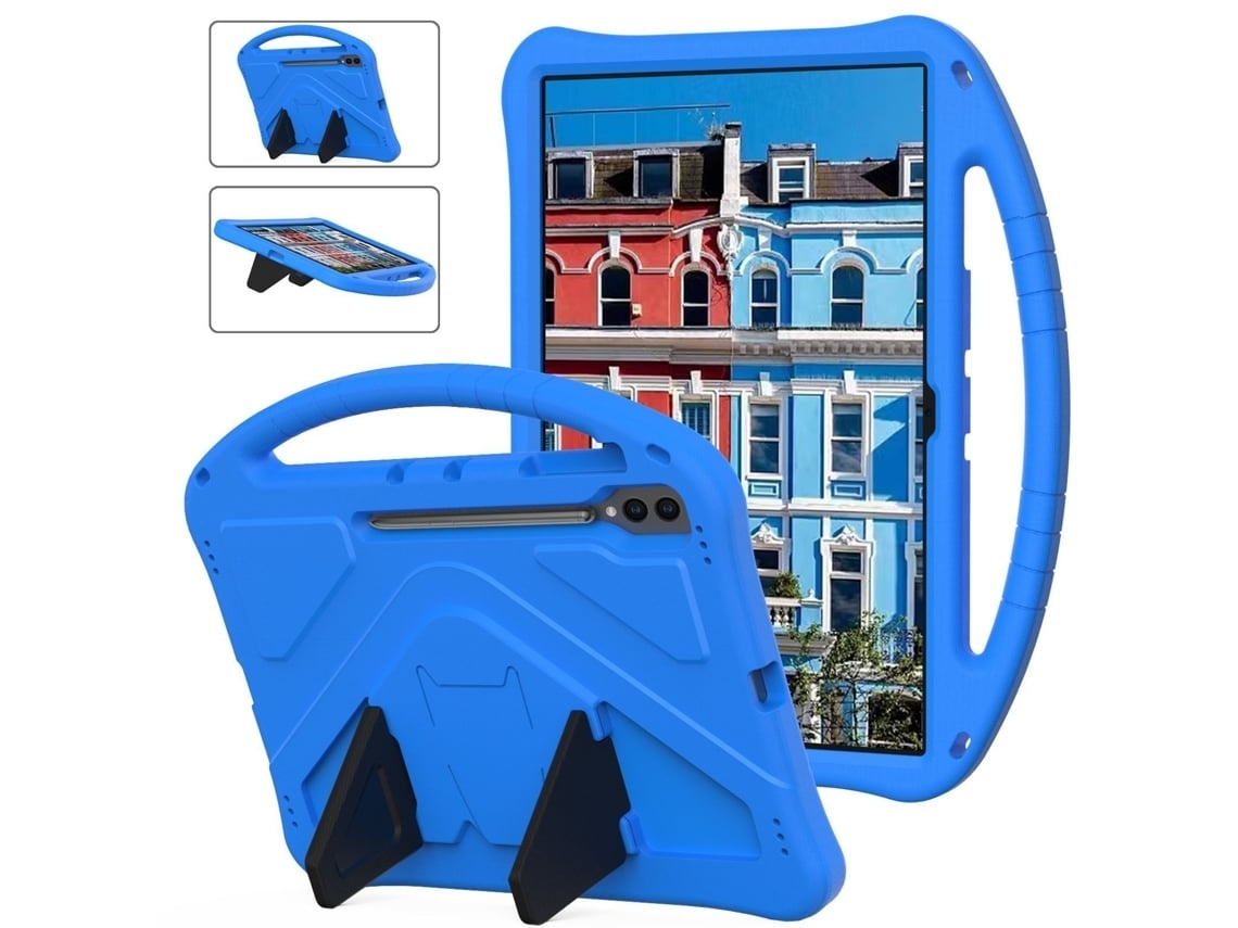 Capa Para Tablet Lurelia, Compatível Com Samsung Galaxy Tab S9 Ultra 14.6 2023, Azul, Proteção Antiquedas