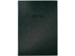 Pasta de Menu SIGEL Menu Din A4 Antracite