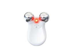 Aparelho Facial de Microcorrente com Luz Vermelha de 5 Níveis para Rosto e Pescoço IKIKSO (branco)