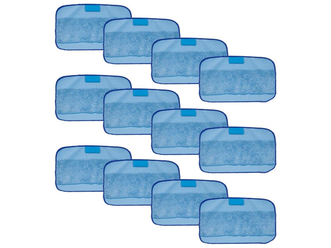 12 pacotes de panos molhados para Braava, panos de limpeza pro laváveis de substituição para Irobot Braava 380T 320 Mint 4200 5200