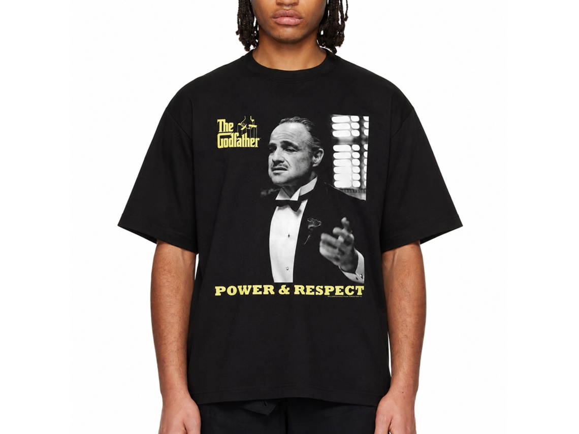 Rockinstone Godfather Powspect Black Adult T-shirt Size:m