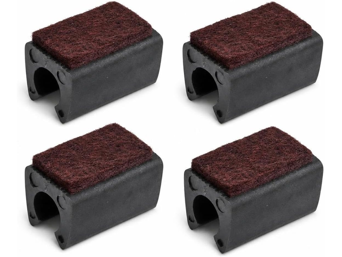Protetores De Pés Para Cadeiras Escritório, Capas De Pvc E Feltro Em Formato Arco, Pés De Borracha Para Cadeira