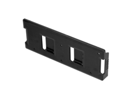 Base de carregamento pronta para uso com 3 furos de montagem, suporte de bateria com fivela para Bosch.