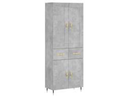 Highboard, Highboards Vidaxl Cinzeto Madeira Processada (n/a)