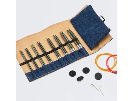 Crochet Tunisiano Em Ébano 4,5mm Lantern Moon Knit Pro