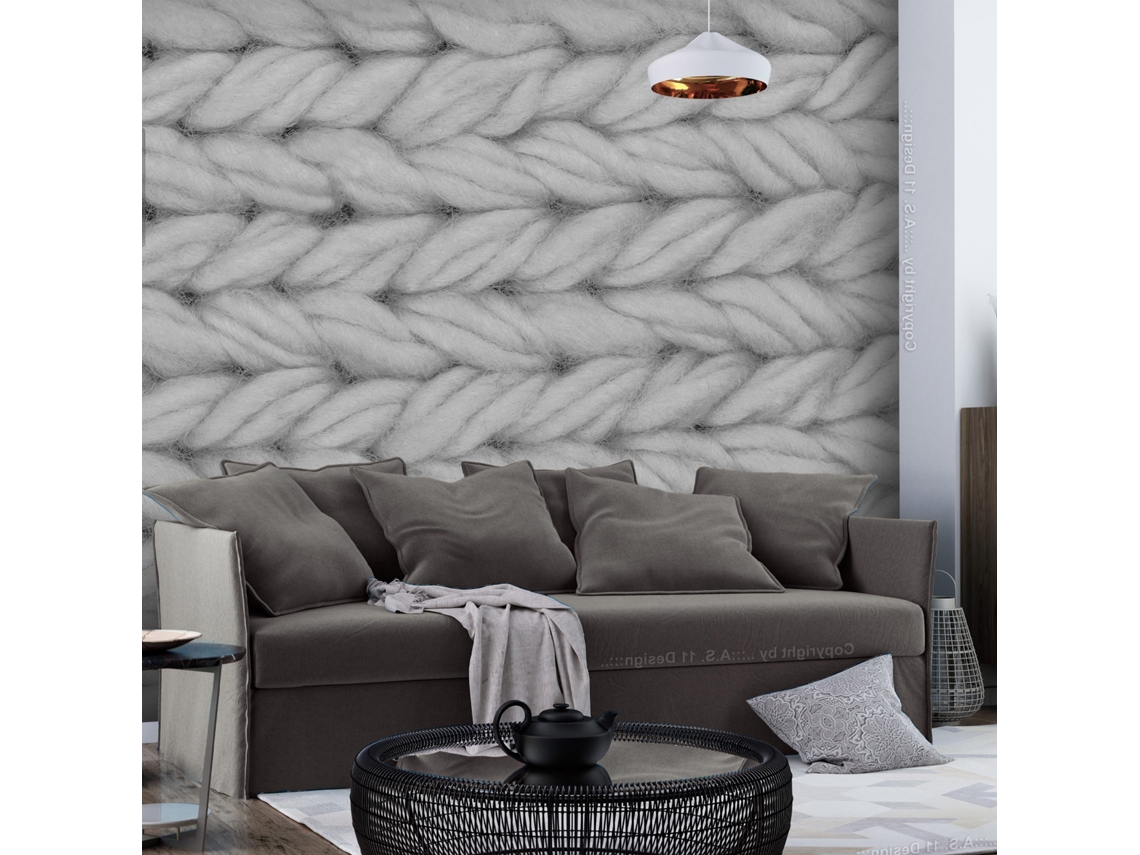 Papel de Parede ARTGEIST Real Wool - Second Variant (100x70)