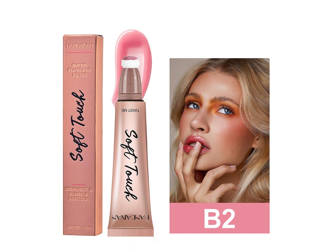 Beauty Stick Liquid Blush, Acabamento Matte Suave E Cremoso, Bastão De Contorno Líquido Para Maquiagem De Contorno Corporal E Facial. Everley891