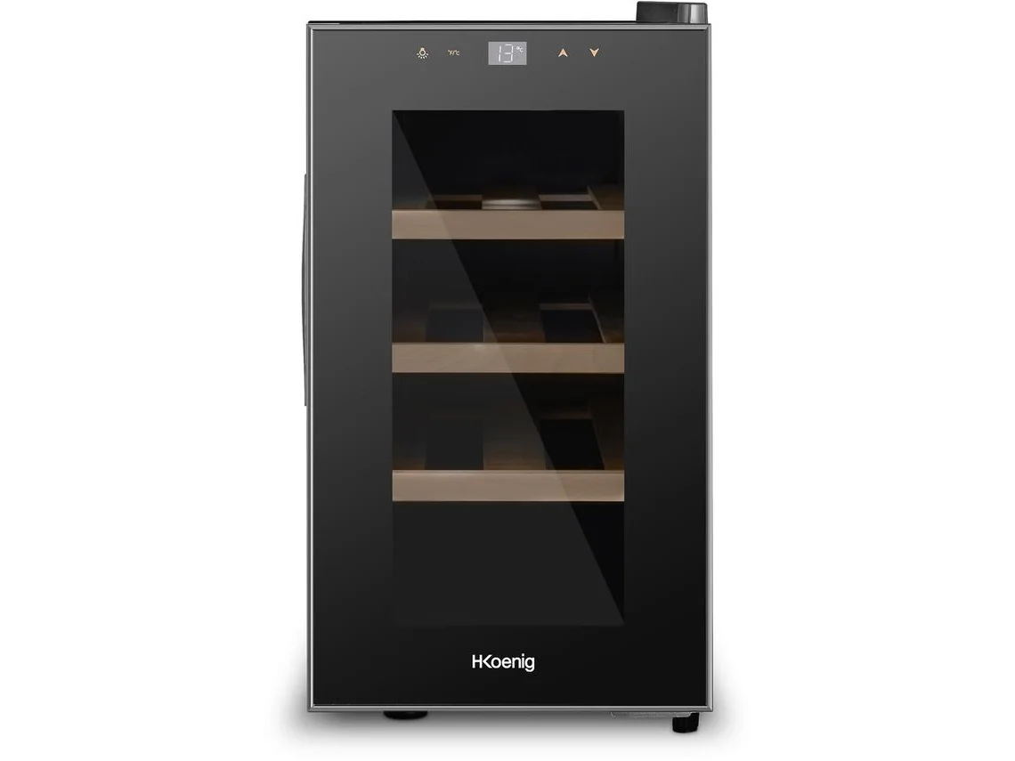 Cave de Vinho H.KOENIG AGE8WV (8 Garrafas - Preto)