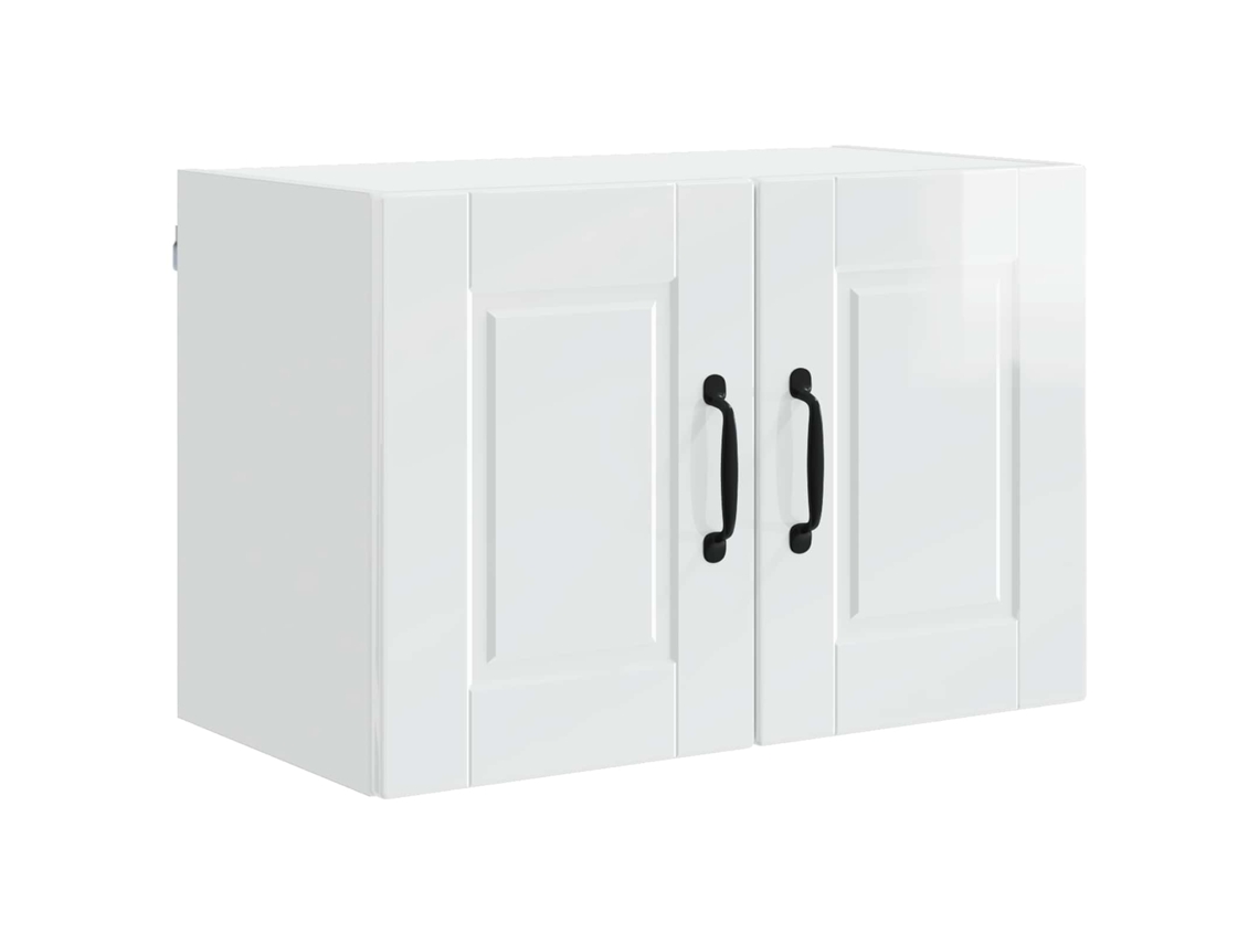 Armário de Cozinha com Porta Branco Brilhante com MAISON EXCLUSIVE (60x31x40 cm)