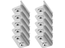 Conjunto de 10 lâminas de aço inoxidável para cortador adesivo, corte preciso que evita odores, ideal para