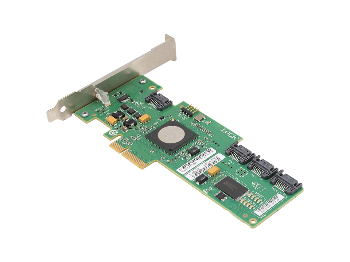 Controlador De Raid/array Sas De 4 Portas Com Chip Lsi Sas3041e B3 3gb/s Placa De Controlador 433906-001