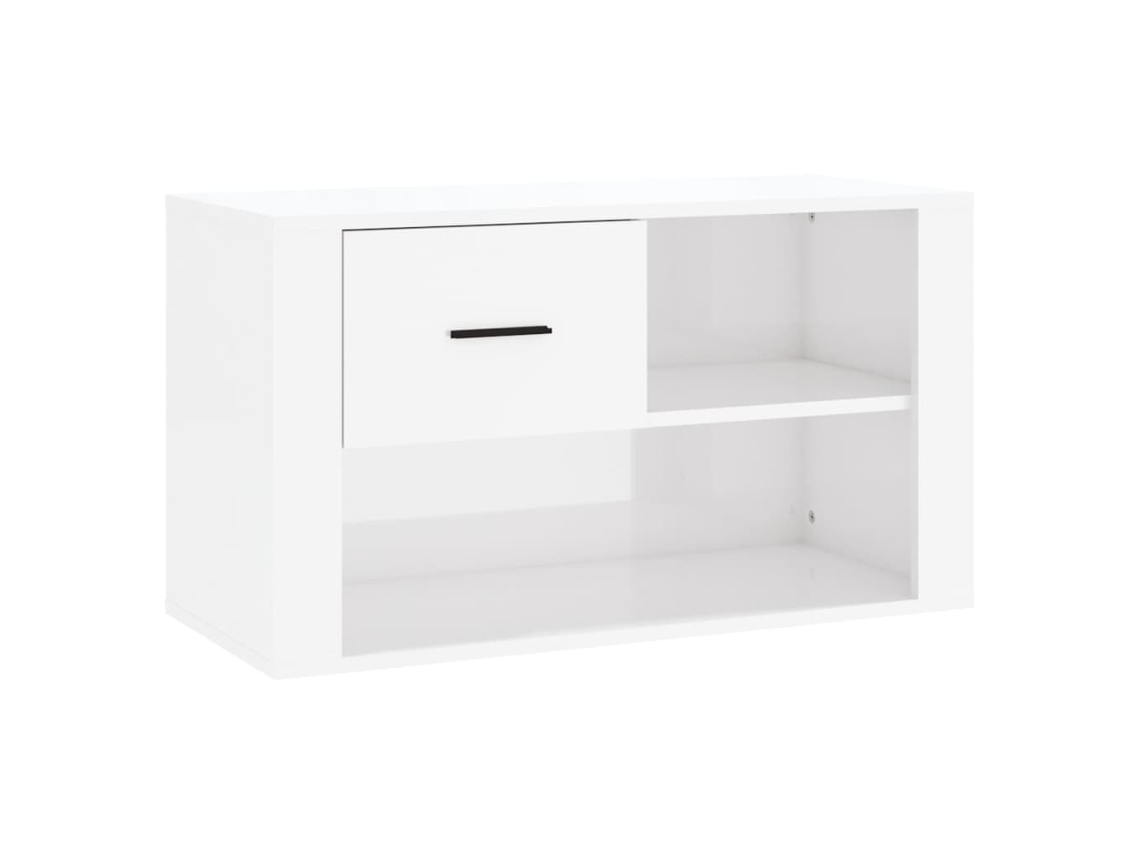 Sapateira 80x35x45 cm Derivados da Madeira Branco Brilhante MAISON EXCLUSIVE