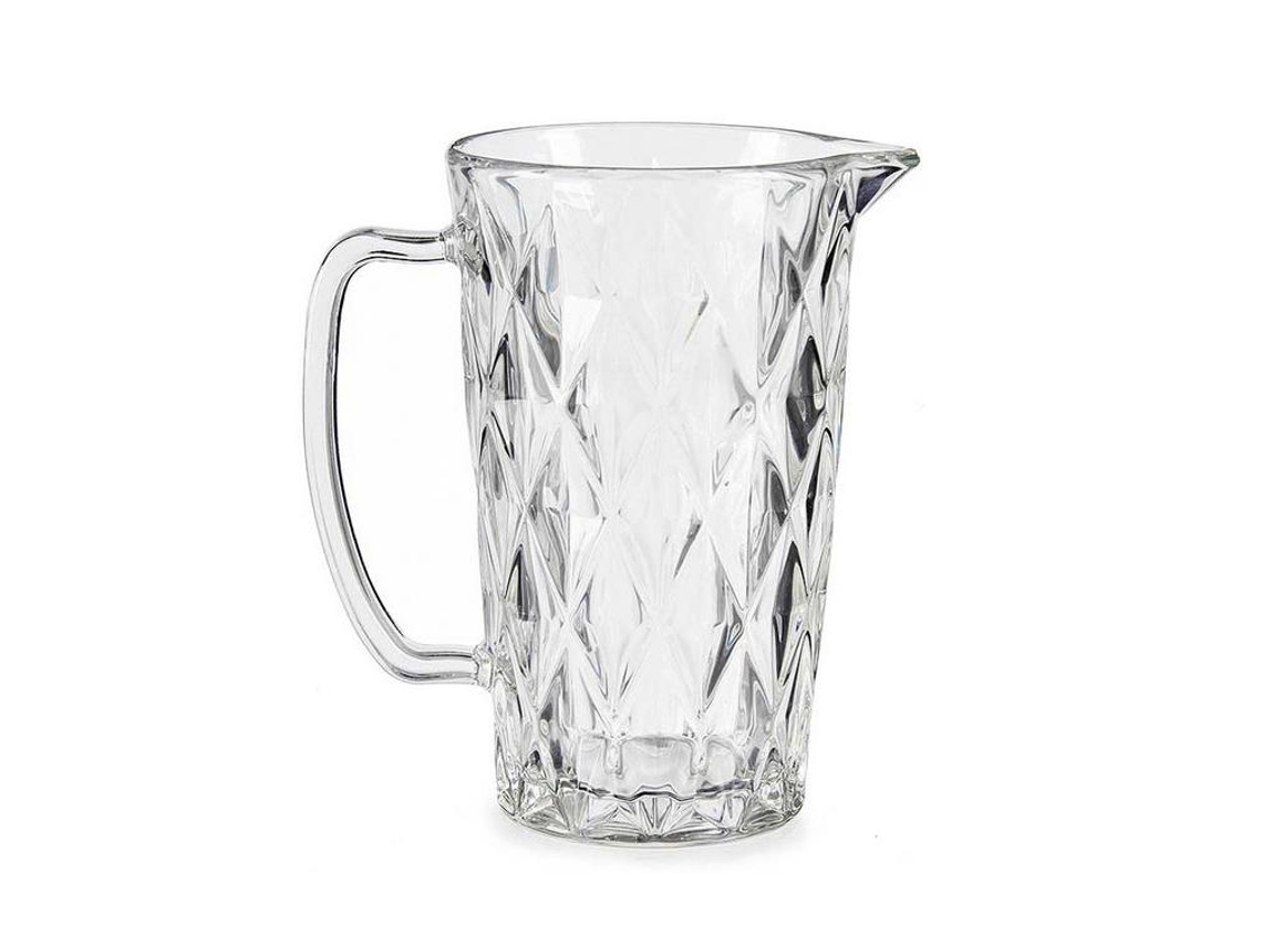 Jarra Diamante Transparente Cristal 1L
