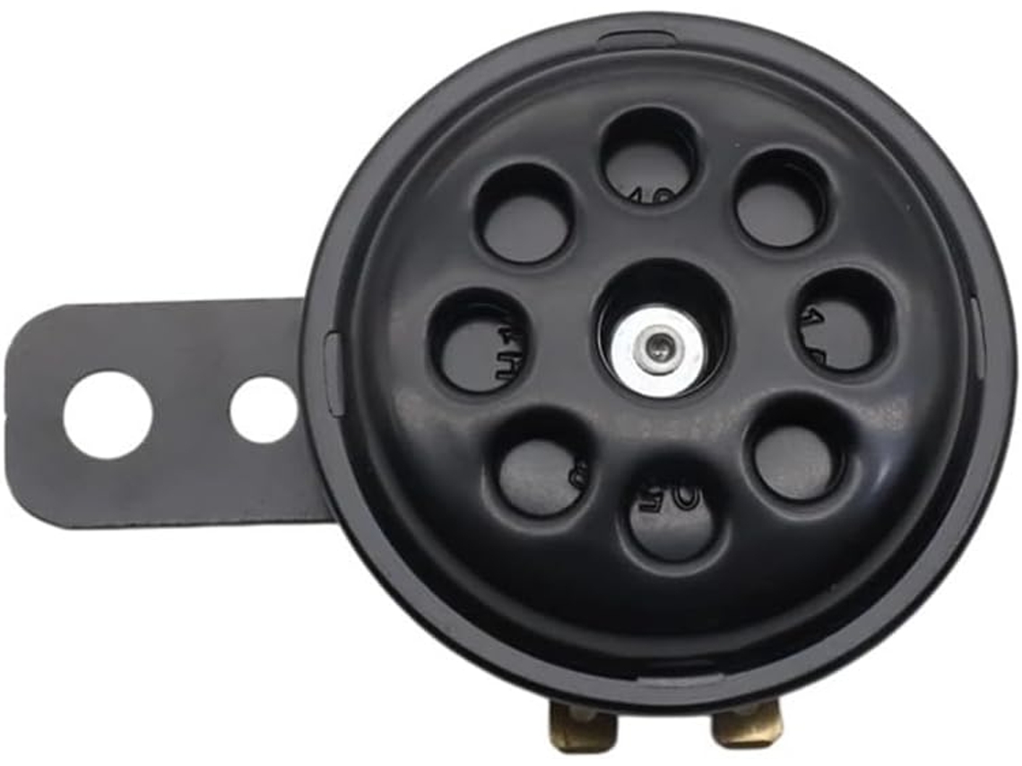 Haut-parleur Radio Klaxon De Moto Universel 12v, 105db, Moteur Modifié, Scooter, Son Fort, Noir