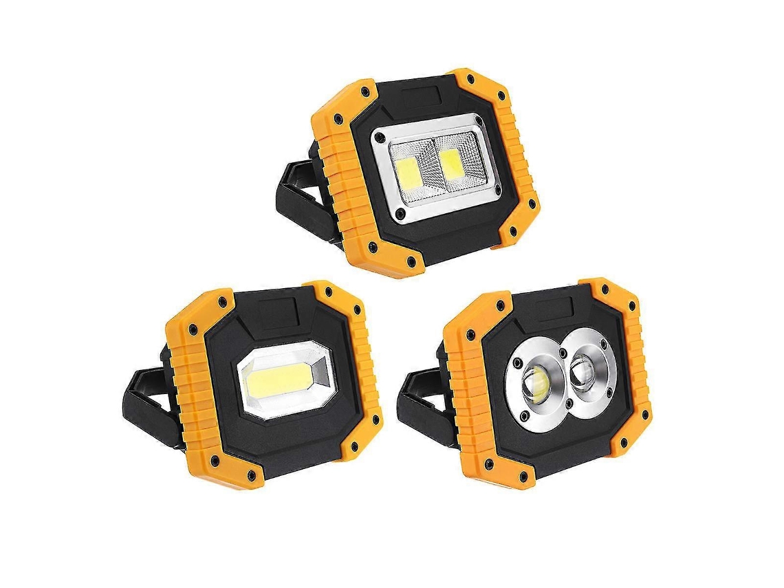 Luz De Trabalho Portátil Recarregável Com Banco De Energia Para Camping E Trabalho Olysi Shop