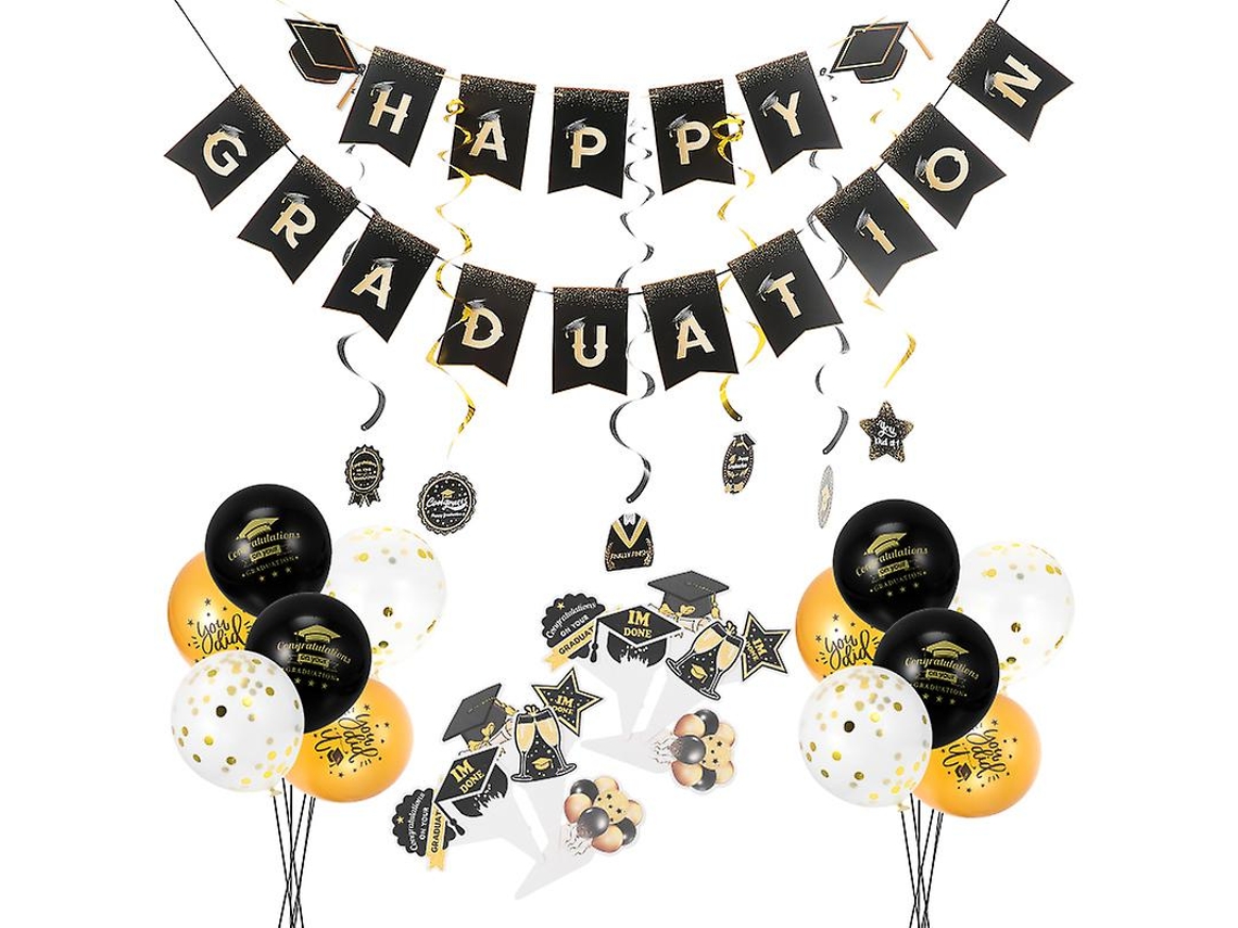 1 Conjunto De Decorações Para Festa De Formatura 2022 Allinless
