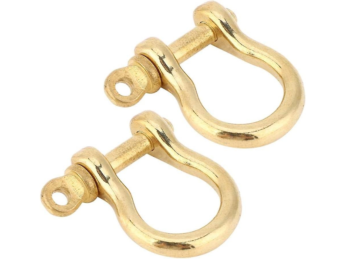 2 Brazaletes Ajustáveis de Aço, Fixação, 10mm | S/MARCA