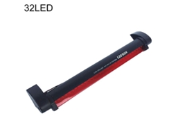 Barra De Luz De Freio Traseiro Automotivo 12v Led Vermelho Alto Montagem Lâmpada De Aviso 32-led