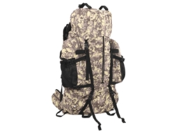 Hiking Backpack, Hiking Backpacks Vidaxl Marrom Tecido (60 L)