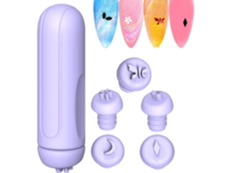 Pontas De Silicone Para Postiças Francesas Com Vários Desenhos.
