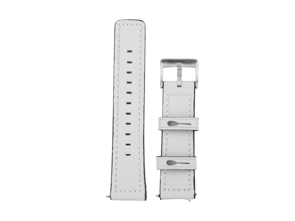 Cinto de relógio de couro para Fitbit Versa EOOCOO