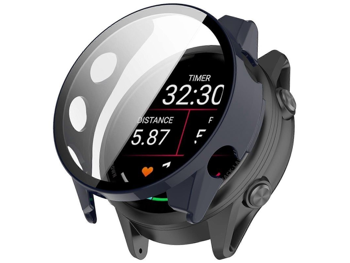 2026 capa para Garmin Forerunner 570 47mm com Protetor de Tela de Vidro Temperado 9h
