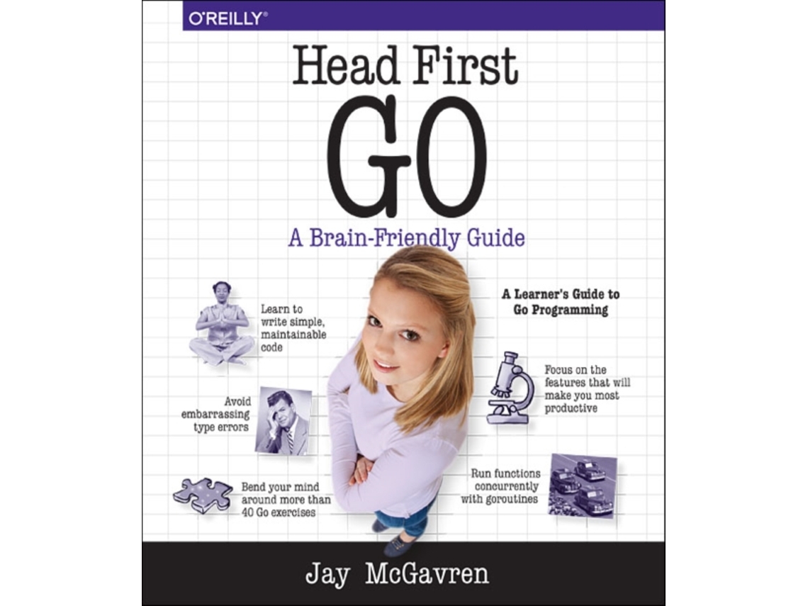 Livro Head First Go de Jay Mcgavren (Inglês)