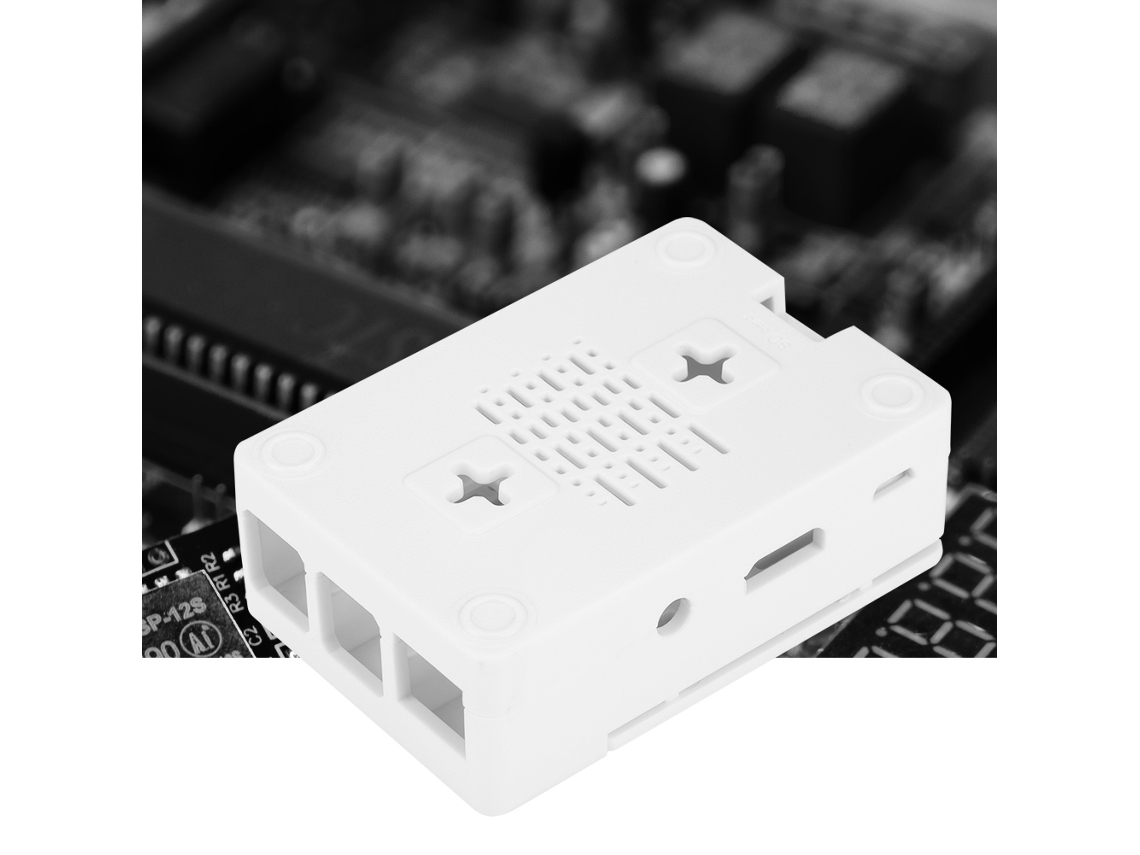 Laxiscreed Caixa De Proteção Abs Para Raspberry Pi 3b Com Ventilador E Dissipador