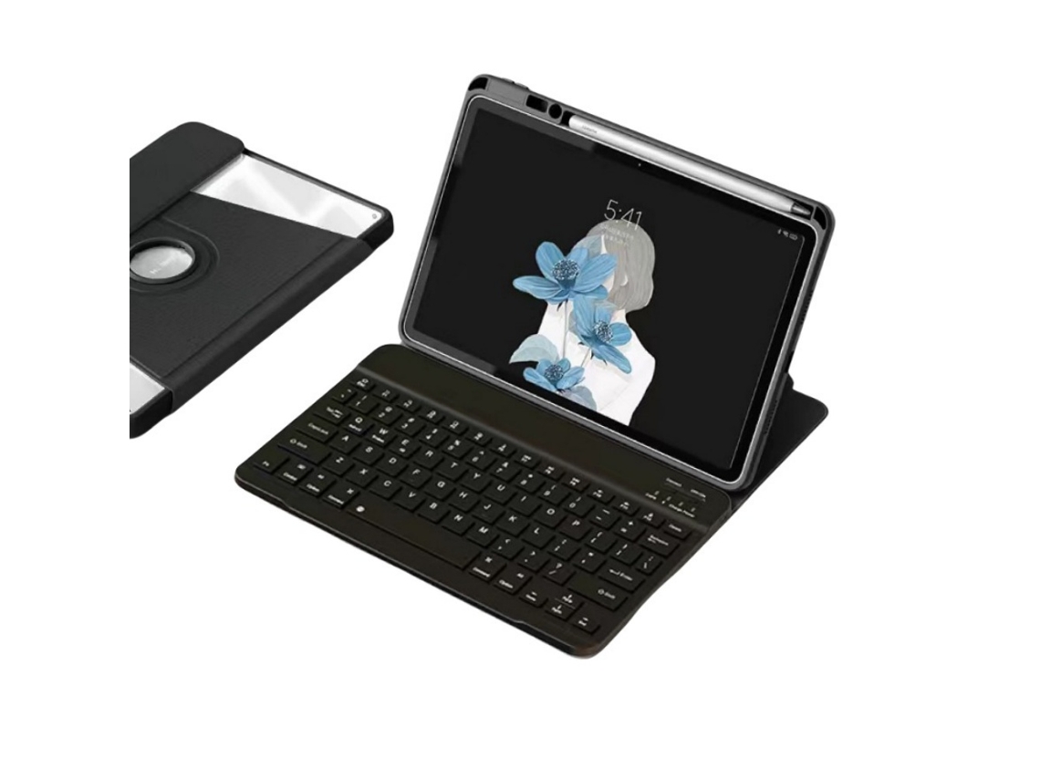 Capa Com Teclado Bluetooth Compatível Com Samsung Tab A9 8.7" Kph-030