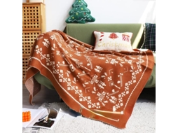 Cobertor De Fleece De Natal Luxuoso, Decorativo Para Casa, Fofo, Quente E Confortável, 130*170cm