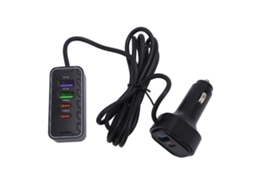 Carregador Rápido Multiporta Para Veículos