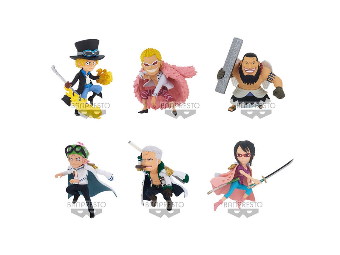 ONE PIECE World Collectable Nova Série4 Figura Sortida 7Cm