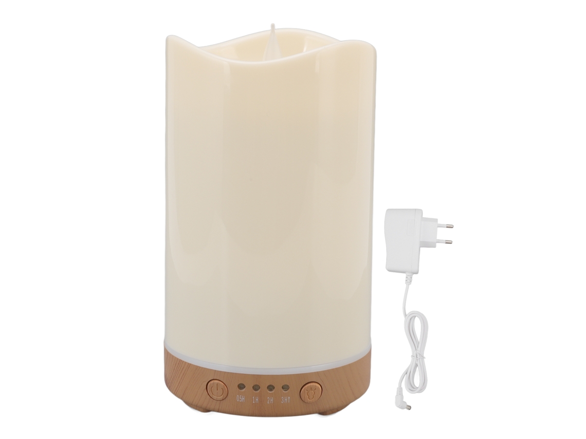 Laxiscreed Difusor De Aromas Com Luz Atmosférica, Óleos Essenciais E Vela Para Ambiente Relaxante
