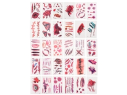 60pcs Adesivos De Halloween Para Decorações De Halloween Allinless