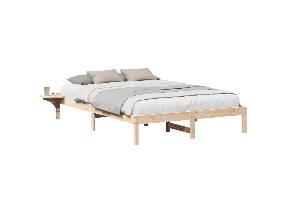 Estrutura da Cama Natural 140 X 200 Cm MAISON EXCLUSIVE