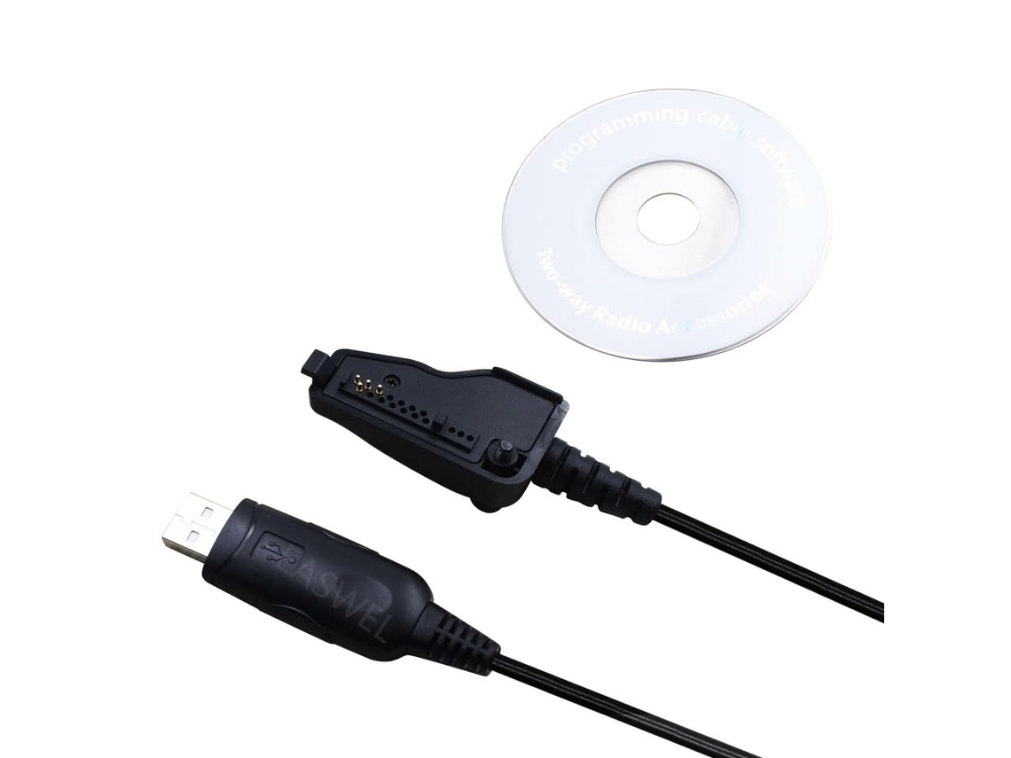 Cabo De Programação Usb Para Rádios Kenwood Tk 3180, Tk 2260e 3260
