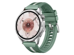 Bracelete para Huawei Watch Gt 6 / 5 / 4 / 3 Silicone e Nylon Trançado Verde Oficial XIAOMOYU (46mm)