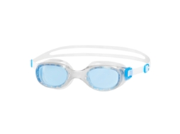 Óculos de Natação Futura Classic Unissex para Adultos, Tamanho Único, Transparente/Azul AQUAFORGE