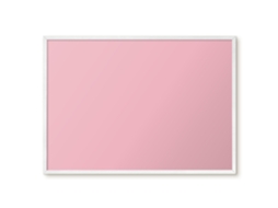 Magnetic Board Mint Green For The Living Room Espelharte (70x50 Cm)